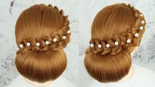 Most Beautiful Bridal Hairstyle - Easy Hairstyle For Wedding