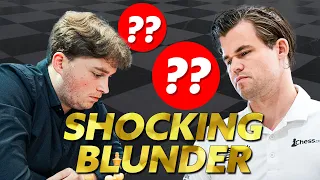SHOCKING BLUNDER - Vincent Keymer vs Magnus Carlsen | Chess World Cup 2023 Round 4