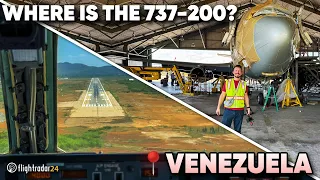 Chasing the elusive 737-200 in Venezuela (in the 737-400 cockpit!)