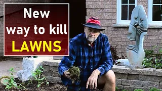 New Easy Way to Remove Lawn Grass to Make a New Garden