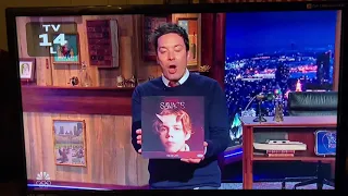 The kid laroi fan reaction on Jimmy Fallon