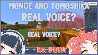 [VOMS] Monoe Exposes Tomoshika's Real Voice [ENG SUB]