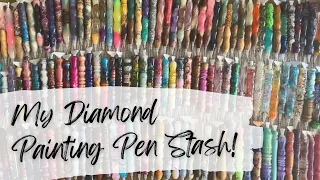 My Entire Diamond Painting Pen Stash! (2022 Edition) ✍🏻 I've lost count...