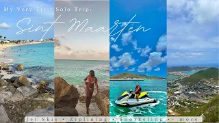 🇸🇽  St. Maarten Travel Vlog: My Very First Solo Trip!