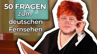 Richter JULIUS ITALIAs haarsträubende Fälle! | 50 Fragen zum deutschen Fernsehen