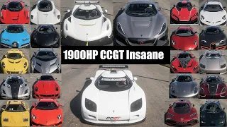 Another Fast Koenigsegg Drag Beast | CCGT VS HYPERCARS | Forza Horizon 5 ONE MILE DRAG BATTLE