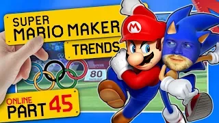 SUPER MARIO MAKER 2 ONLINE 👷 #45: Olympische Spiele & spooky Mariovania