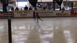 Adellese's 5yearsold pre-freeskate freestyle silver Med.