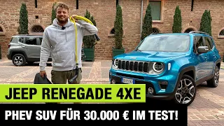 2021 Jeep Renegade 4xe "Limited" (190 PS)🔋🔌 PHEV-SUV für 30.000 € im Test! 🤯 Fahrbericht | Review