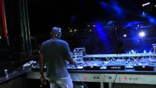 KENNY LARKIN opening set @ BARRAKUD party trip PAG Island 12.08.2013