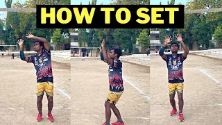 How to Set A Volleyball || VOLLEYBALL SET || #abvolleyball #volleyball #defence #set