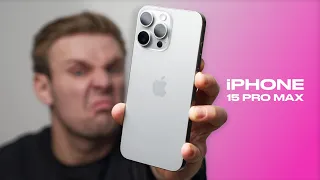 iPHONE 15 PRO MAX: Я РАЗОЧАРОВАН, ЭТО ЖЕСТЬ