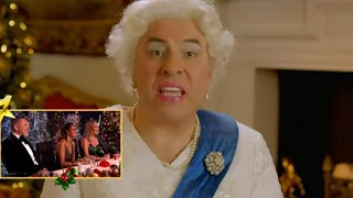 DAVID WALLIAMS AS THE QUEEN WITH A CHRISTMAS SPEECH! LOL!| Britain's Got Talent 2020: Xmas🎅