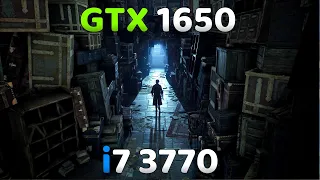 GTX 1650 + i7 3770 & 16GB Ram | Hogwarts Legacy | AMD FSR | High Intensive Areas🔥