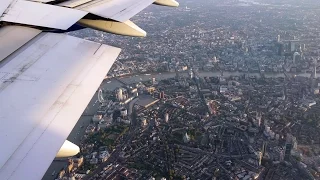 2016 LHR Landing Loop over London