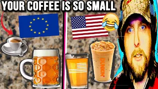 American Reacts to USA vs EUROPE Cultural Differences