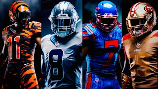 I Redesigned ALL 32 NFL Teams Jerseys and Ranked Them