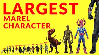 Marvel Universe Size Comparison - THE TOP LIST