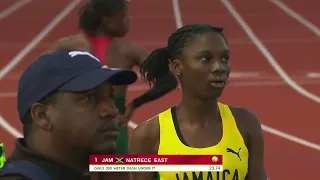 CARIFTA Games 2024 Grenada | Girls 200 Meter Dash Under 17 Final