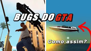 OS BUGS MAIS BIZARROS DO GTA SAN ANDREAS!!