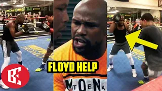 FLOYD MAYWEATHER TRAINS GERVONTA DAVIS TAKES NO DAYS OFF TO BEAT LEO