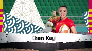 Chen Keyi  with 1️⃣1️⃣ tries  China Womens 7s team #Tokyo2020