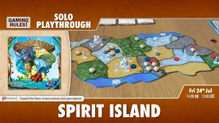 Spirit Island - Solo Playthrough