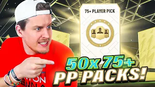 Are these WORTH it?! 50x 75+ PLAYER PICK PACKS! FIFA 22 Ultimate Team