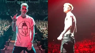 Machine Gun Kelly Gets Boo'd Off Stage When Performing Eminem Diss Track 'Rap Devil'