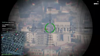 Grand Theft Auto V Расстрел пилота вертолета