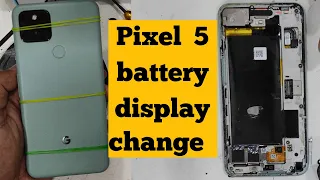 How to open Google pixel 5 Google pixel 5 open  pixel 5 battery change pixel 5 display change