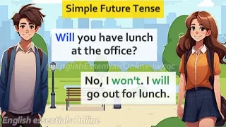 Future Tense Conversation Practice | Improve your English Skills | English Speaking Practice