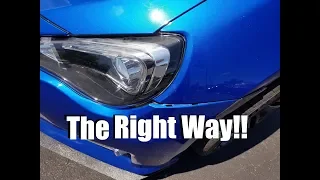 How to Fix BRZ/FRS/86 Bumper Gap!