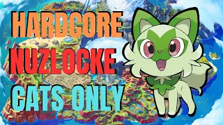 Pokemon Hardcore Nuzlocke - Cats Only! (No Overleveling, No Items!)