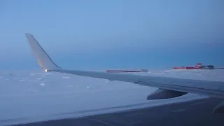 Абакан-Норильск рейс 924  16.01.2021. Самолет Boeing 737-800 NG.Авиа компания NordStar.