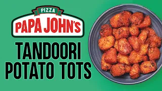 Papa John's Tandoori Potato Tots Review (SURPRISING)
