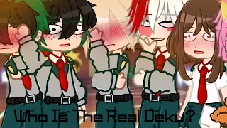 Who Is The Real Deku?|DIFFERENT VERSION/meme/trend|DekuBaku💚🧡/BakuDeku🧡💚|Longer Version|mha|Gacha|