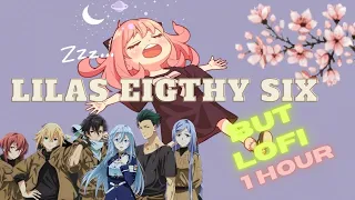 86 EIGHTY-SIX LILAS( LOFI ) but 1 HOURS | Anya Sleeping version