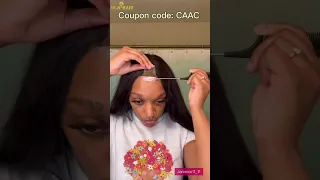 Glueless Lace 2x6 Closure Quick Weave Tutorial 😉 Leave Out w/ Start To Finish Ft.@UlaHair