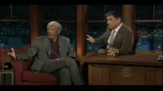 Morgan Freeman reacts to my Morgan Freeman impression