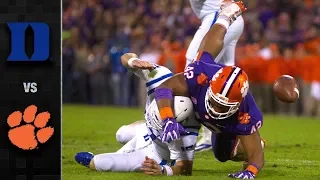 Duke vs Clemson Football Highlights (2018)