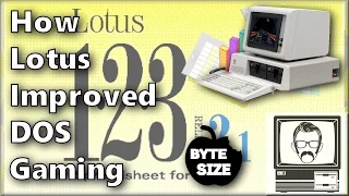 How Lotus 1-2-3 Improved DOS Gaming [Byte Size] | Nostalgia Nerd