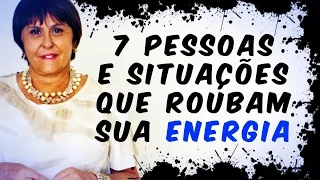 Sensitiva Márcia Fernandes e 7 tipos de pessoas e situações que ROUBAM a sua ENERGIA!!