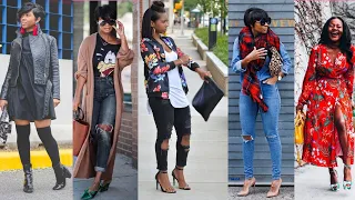 🥰❤️ Spring Outfit Idea 2023 Black Women | Wearable Fashion Color Trends