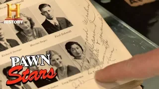 Pawn Stars: Tokyo Rose Signed Yearbook | History