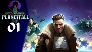 Let's Play Age Of Wonders: Planetfall - Part 1 - The Time Has Come!