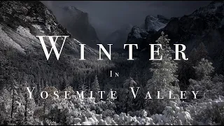 Winter In Yosemite Valley (Upscaled to 4k)