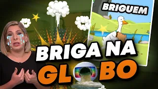 TRETA: DEU TRETA! A Globo se tornou uma vergonha nacional, nem ela mesma se aguenta mais.