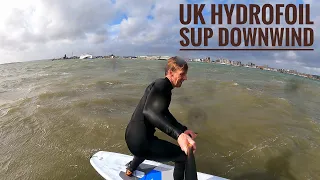 UK Hydrofoil SUP Downwind - Poole Harbour - Armstrong 7'7