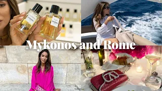 Mykonos with Chanel and Rome with Valentino. All of My Outfits | Tamara Kalinic